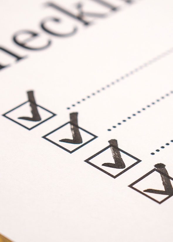 Checklist Checklist